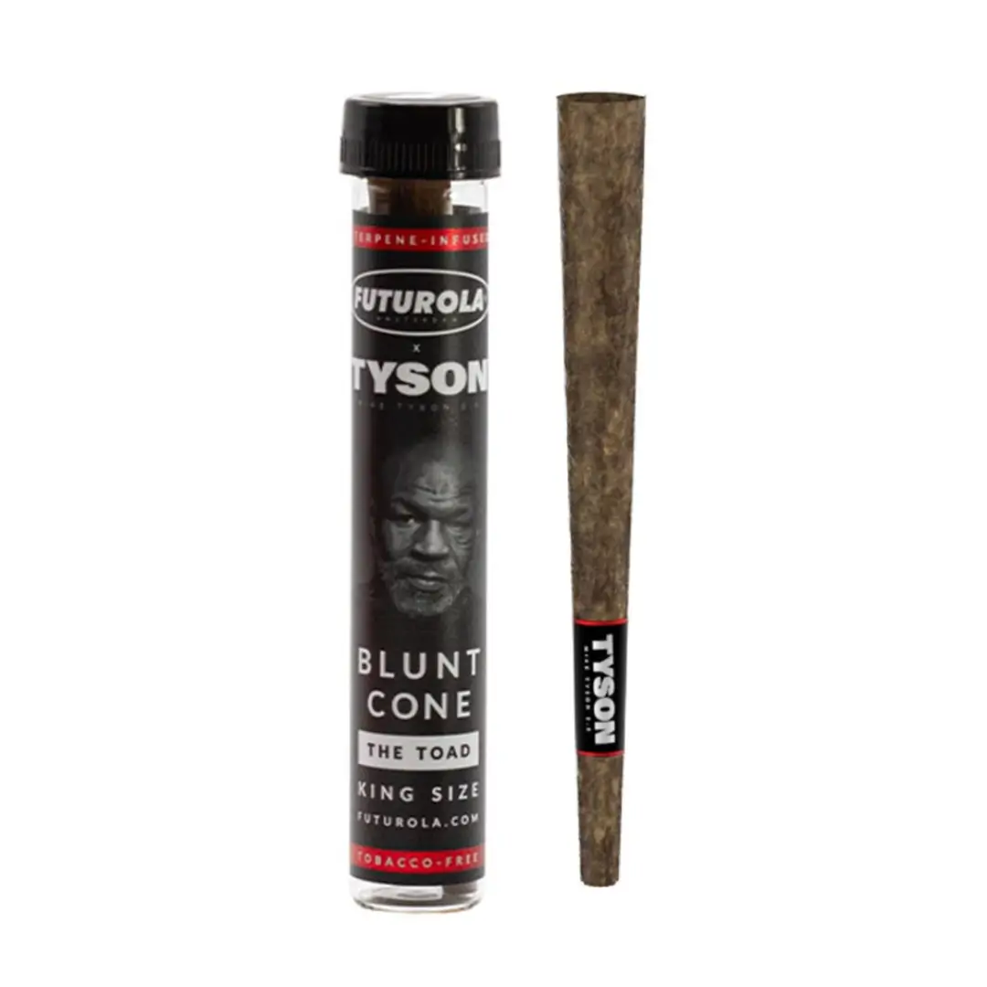 Tyson-2.0-X-Futurola-Terpene-Infused-Tobacco-Free-Blunt-Cone.webp Tyson 2.0 X Futurola King Size Blunt Cone